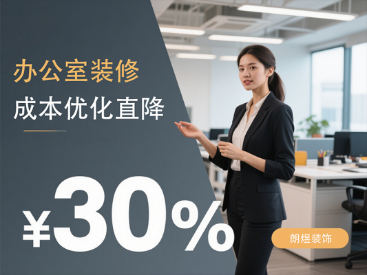 4大核心技法讓您的辦公室裝修成本直降30%！
