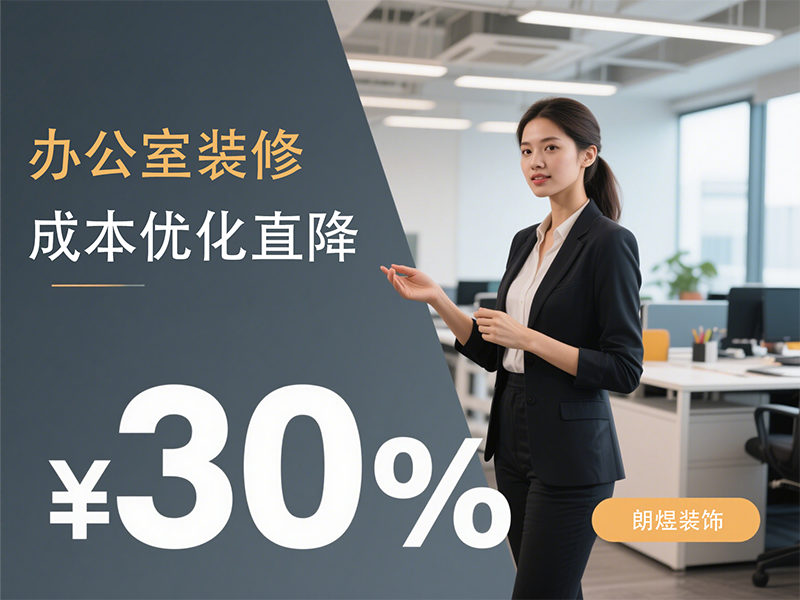 4大核心技法讓您的辦公室裝修成本直降30%！