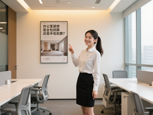 辦公室裝修是全包劃算還是半包劃算？